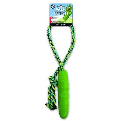 Pet Qwerks Tug & Toss Dog Toys - Tough, Durable, Interactive Toy | Best for Tug of War, Exercise, Fetch & Puppy Training! | Safe & Strong for for Small to Large Dogs and Puppies