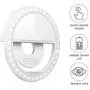 Selfie Ring Light, Oternal Selfie Light Rechargeable Portable Clip-on Selfie Fill Ring Light for iPhone Android Smart Phone Photography, Camera Video, Girl Makes up (White A) Selfie Ring Light, Oternal Selfie Light Rechargeable Portable Clip-on Selfie Fill Ring Light for iPhone Android Smart Phone Photography, Camera Video, Girl Makes up (White A)