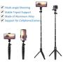 Selfie Stick Tripod, Xinji Selfie Stick Tripod for iPhone Bluetooth Remote 40 Inch, Phone Tripod for iPhone 11 pro Xs Max Xr X 8Plus, Android, Lightweight