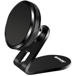 Magnetic Phone Car Mount, Jebsens Universal Magnetic Car Phone Holder Metal Dashboard Cell Phone Stand Compatible with All Smart Phones, Black