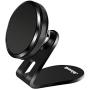 Magnetic Phone Car Mount, Jebsens Universal Magnetic Car Phone Holder Metal Dashboard Cell Phone Stand Compatible with All Smart Phones, Black