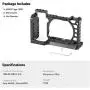 SMALLRIG Cage for Sony Alpha A6000 A6300 A6500/ILCE 6500 4K Digital Mirrorless Camera - 1889 SMALLRIG Cage for Sony Alpha A6000 A6300 A6500/ILCE 6500 4K Digital Mirrorless Camera - 1889
