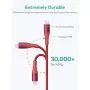 Xcentz Lightning Cable 3ft, Apple MFi Certified iPhone Charger, Braided Nylon Fast Charging iPhone Cable with Premium Metal Connector for iPhone 11/11 Pro/X/XS/XR/XS Max/8, iPad Mini/Air, Red Xcentz Lightning Cable 3ft, Apple MFi Certified iPhone Charger, Braided Nylon Fast Charging iPhone Cable with Premium Metal Connector for iPhone 11/11 Pro/X/XS/XR/XS Max/8, iPad Mini/Air, Red