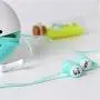 QearFun Stereo 3.5mm in Ear Cat Earphones Earbuds with Microphone with Earphone Storage Case for Smartphone MP3 iPod PC Music (Blue) QearFun Stereo 3.5mm in Ear Cat Earphones Earbuds with Microphone with Earphone Storage Case for Smartphone MP3 iPod PC Music (Blue)