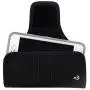 Nite Ize Fits All Phone Holster - Vertical or Horizontal Protective, Clippable Cell Phone Holder for Your Belt Or Waistband - Horizontal - Extra Large - Black Nite Ize Fits All Phone Holster - Vertical or Horizontal Protective, Clippable Cell Phone Holder for Your Belt Or Waistband - Horizontal - Extra Large - Black