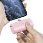iWALK Small Portable Charger 4500mAh Ultra-Compact Power Bank Cute Battery Pack Compatible with iPhone 11 Pro/XS Max/XR/X/8/7/6/Plus Airpods and More,Pink