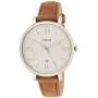 Fossil Women Jacqueline Stainless Steel and Leather Casual Quartz Watch