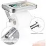 Homemaxs Toilet Paper Holder with Shelf, Anti-Rust Aluminum Toilet Roll Holder with Phone Shelf for All Mobile Phone, Wall Mounted Bathroom Tissue Holder for Smartphone and Flushable Baby Wipes Homemaxs Toilet Paper Holder with Shelf, Anti-Rust Aluminum Toilet Roll Holder with Phone Shelf for All Mobile Phone, Wall Mounted Bathroom Tissue Holder for Smartphone and Flushable Baby Wipes