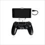 Dobe PS4 Controller Mobile Smart Phone Clip Mount Holder White for Sony PlayStation 4 Dualshock 4 Controller