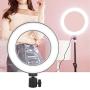 Fill Light, ABS & Metal 6.5 inch LED Live Streaming Ring Light Studio Photography Selfie Tattoo Fill Light(Color: Black)