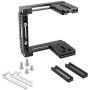 CAMVATE Adjustable Camera Cage Fit for Right Handle and Left Handle Camera(Basic)