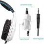 Xbox One,PS4 Stereo Gaming Headset，3.5mm Wired Over Ear Noise Cancelling Gaming Headphones with Mic & Volume Control & Bass Surround for Mac/PC/Laptop