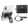 GUB PRO1 Universal Alloy Bike Cell Phone Holder Aluminum Bicycle Handlebar Phone Support for 3.5-6.2inch Bike Bracket Mount