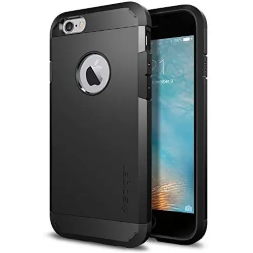 Spigen Tough Armor Designed for Apple iPhone 6S Case (2015) - Black Spigen Tough Armor Designed for Apple iPhone 6S Case (2015) - Black