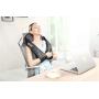 Back and Neck Massager,Neck Shoulder Massager,Electric Back Massage Deep Kneading Massage 3D Pillow for Body Massage, for Home, Office