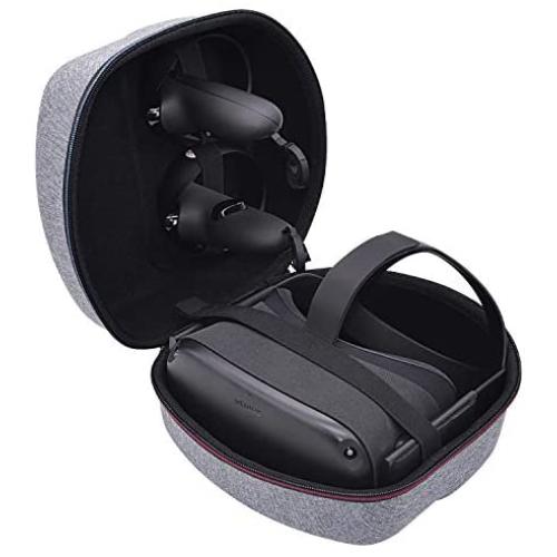 Fromsky Hard Case for Oculus Quest, Travel Case Protective Cover Storage Bag (Gray)