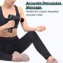 Massage Gun Deep Tissue Percussion Massager - Cordless Handheld Electric Massager for Athletes Muscle Soreness and Stiffness Pain Relief - 5 Speeds Vibration, 6 Massage Heads, Portable Carrying Case