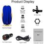 Wireless Car Charger Auto-Clamping Car Mount Air Vent Phone Holder & QC3.0 Car Charger 10W/7.5W/5W Compatible Galaxy S10/S10+/S9,Charging for iPhone 11/11 Pro/11 Pro Max/XSMax/XS/XR/X/8P