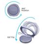 Spigen Style Ring 360 Cell Phone Ring/Phone Grip/Stand/Holder for All Phones and Tablets Compatible with Magnetic Car Mount - Orchid Gray