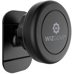 WizGear Magnetic Mount, Universal Stick-On Dashboard Magnetic Car Mount Holder, for Cell Phones and Mini Tablets with Fast Swift-snap Technology, Magnetic Cell Phone Mount