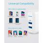 USB Charger, Anker Elite Dual Port 24W Wall Charger, PowerPort 2 with PowerIQ and Foldable Plug, for iPhone 11/Xs/XS Max/XR/X/8/7/6/Plus, iPad Pro/Air 2/Mini 3/Mini 4, Samsung S4/S5, and More