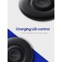 Samsung Qi Certified Fast Charge Wireless Charger Pad (2019 Edition) with Cooling Fan for Galaxy Phones, Watches and Apple Iphone Devices - US Version