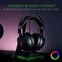 Razer Nari Wireless 7.1 Surround Sound Gaming Headset: THX Audio - Auto-Adjust Headband & Swivel Cups - Chroma RGB - Retractable Mic - For PC, PS4 - Classic Black