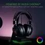 Razer Nari Wireless 7.1 Surround Sound Gaming Headset: THX Audio - Auto-Adjust Headband & Swivel Cups - Chroma RGB - Retractable Mic - For PC, PS4 - Classic Black