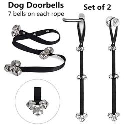 WAFUNNE Dog Doorbells Set of 2 Training Bell Length Adjustable