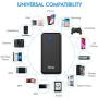 Power Bank Portable Charger 26800mAh Portable Phone Charger with Dual Ports Output,Phone Battery Backup with Visible LED Screen External Charger for iPhone,Samsung Galaxy,iPad and More.