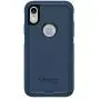 OtterBox COMMUTER SERIES Case for iPhone Xr - Frustration Free Packaging - BESPOKE WAY (BLAZER BLUE/STORMY SEAS BLUE)