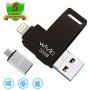 USB Flash Drive Photo Stick for iPhone Flash Drive for iPhone PhotoStick Mobile for iPhone iOS Flash Drive Android Drive Backup OTG Smart Phone Memory Stick Storage iPAD USB 3.0 WIVIC 32GB Dark Grey