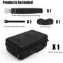 AMVR Leather Fashion Travel Case for Storage Oculus Quest VR Gaming Headset and Touch Controllers,Gamepad,Mobile Power Accessories Waterproof Carrying Bag (Renewed)