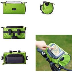 Surla Bicycle Handlebar Package Head Bag Touch Screen Mobile Phone Bag Mountain Bike Bicycle Accessories Riding Bag