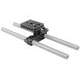CAMVATE DSLR Baseplate Mount with Railblock Height Riser for 15mm Rail Rod Support System