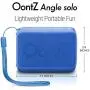 OontZ Angle Solo - Bluetooth Portable Speaker, Compact Size, Surprisingly Loud Volume & Bass, 100 Foot Wireless Range, IPX5, Perfect Travel Speaker, Bluetooth Speakers by Cambridge Sound Works (Blue)