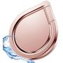 Cell Phone Ring Holder for Back of Phone Mount and Finger Grip iPhone Ring Kickstand (Rose Gold)