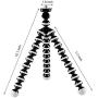 DAISEN Octopus Camera Holder and Phone Tripod for iPhone/Universal Smartphone, White (4326573160)