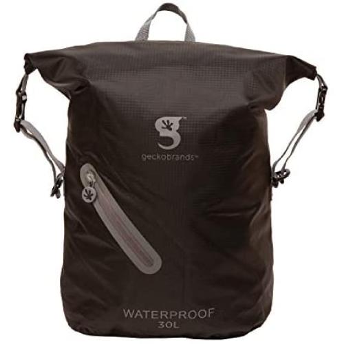 geckobrands Waterproof 30L Backpack – Lightweight Packable Dry Bag