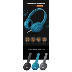WO Original 3.5mm Wired Headphone Headphones Gaming Headset Music Earphone for PC Laptop Computer Mobile Phone (Color : Red)