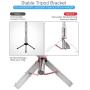 Selfie Stick Tripod, BlitzWolf Lightweight Aluminum All in One Extendable Bluetooth Selfie Stick Tripod with Remote for iPhone 11//11 Pro/XS MAX/XR/XS/X/8/8 Plus/7, Galaxy S10/S9, More(White & Pink)