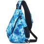 ZZSY Sling Bag, Shoulder Chest Crossbody Backpack Travel Casual Daypack