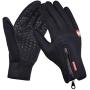 IPENNY Womens Mens Winter Touch Screen Gloves Windproof Waterproof Thermal Gloves Smartphone Texting Hand Warmers Cycling Running