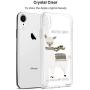 Unov Case Clear with Design Slim Protective Soft TPU Bumper Embossed Pattern [Support Wireless Charging] Cover for iPhone XR 6.1 Inch(Alpaca Bags)