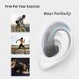 Wireless Bluetooth Earbuds 5.0 with Charging Case and Mic for iPhone Android Cell Phones Headset IPX5 Waterproof Earphones in Ear TWS Deep Bass Stereo Headphones for Sports-Blue
