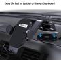 Nulaxy Phone Holder for Car, No Obstruction View Dashboard Windshield Car Phone Mount Strong Suction with Extra Gel Pad for iPhone 11 Pro Max/11/XS Max, Galaxy S10, Google Pixel 3 XL Other 4.7- 6.5“