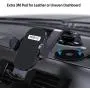 Nulaxy Phone Holder for Car, No Obstruction View Dashboard Windshield Car Phone Mount Strong Suction with Extra Gel Pad for iPhone 11 Pro Max/11/XS Max, Galaxy S10, Google Pixel 3 XL Other 4.7- 6.5“