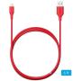iPhone Charger, Anker Powerline 6ft Lightning Cable, MFi Certified USB Charge/Sync Cord for iPhone Xs/XS Max/XR/X / 8/8 Plus / 7/7 Plus / 6/6 Plus / 5s / iPad, and More (Red)