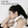 Neck Massager with Remote Control, Pulse Heated, 3 Modes, 15 Intensity Level, USB Charging (White) Neck Massager with Remote Control, Pulse Heated, 3 Modes, 15 Intensity Level, USB Charging (White)
