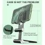 LEADNOVO Tablet Cell Phone Stand for Desk, [2020 New Upgrade] Single & Dual Phone Holder, Dual-axis Adjustable & Full Foldable Cradle Dock Compatible with All Phones, Nintendo Switch, Tablets (4-13&quot)